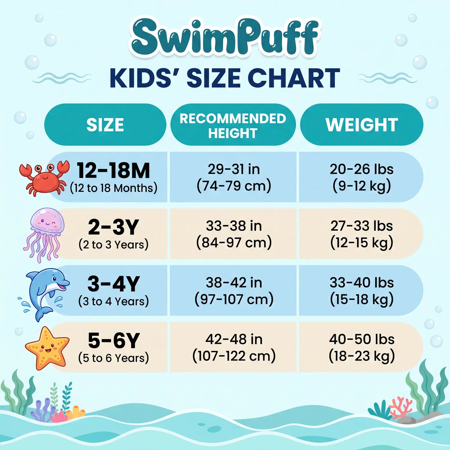 Swim Puff Suit
